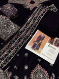 JAZMIN VELVET MICRO 11000 EMBROIDERED 3 PIECE ARTICLE