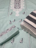 SHAMRAY EMBROIDERED 3 PIECE ARTICLE