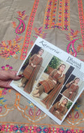 KAYSERIA DHANAK EMBROIDERED 3 PIECE ARTICLE