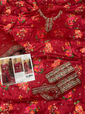CHARIZMA PRINTED SILK 3 PIECE ARTICLE