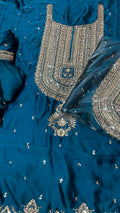 ASIM JOHFA EMBROIDERED 2 PIECE SILK ARTICLE