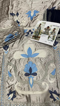 NADIA FAROOQI EMBROIDERED 3 PIECE KAFTAAN ARTICLE