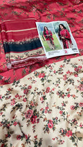 SILK ALLOVER 3 PIECE PRINTED ARTICLE