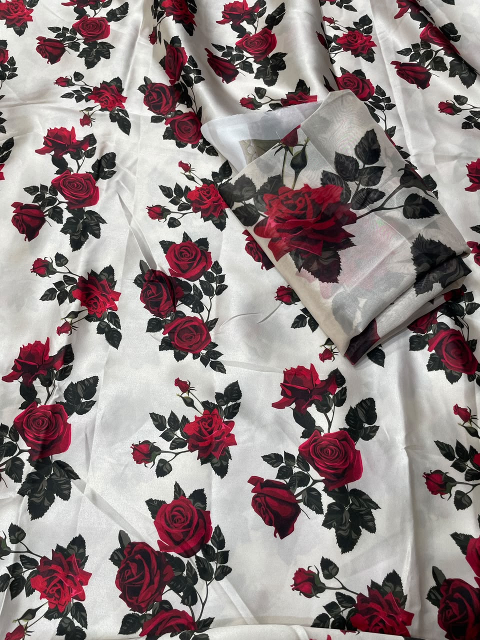 PRINTED SILK 3 PIECE ARTICLE