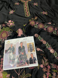 ETHNIC SILK EMBROIDERED 2 PIECE KAFTAAN