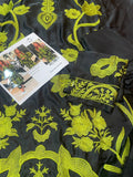 ETHNIC EMBROIDERED SILK 2 PIECE ARTICLE
