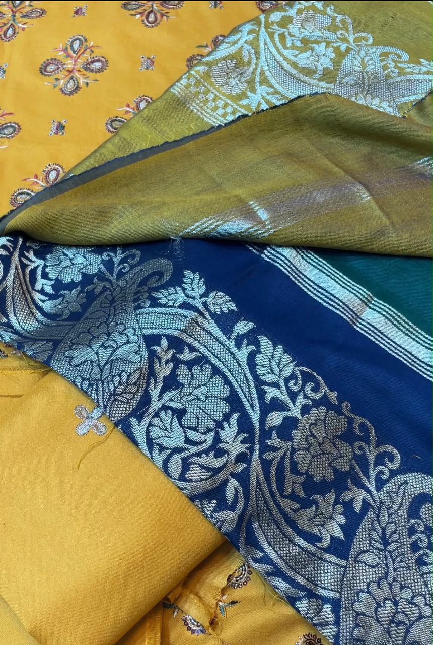 DHANAK EMBROIDERED 3 PIECE ARTICLE