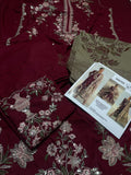 IZNIK DHANAK EMBROIDERED 3 PIECE ARTICLE