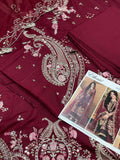IZNIK KARANDI EMBROIDERED 3 PIECE ARTICLE