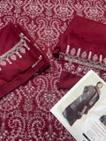DHANAK EMBROIDERED 3 PIECE ARTICLE