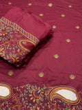 BREEZE DHANAK EMBROIDERED 3 PIECE ARTICLE