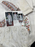HUSSAIN REHAR EMBROIDERED DHANAK 3 PIECE ARTICLE
