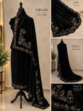 VELVET MUKESH WORK SHAWL